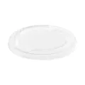 Couvercle PET antibuée pour saladier carton 18.4cm